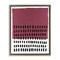 Stupell Industries Red Dotted Pattern Floater Framed Canvas Wall Art Design by Michael Willett